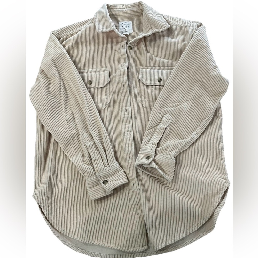 Billabong Cream Corduroy Shirt